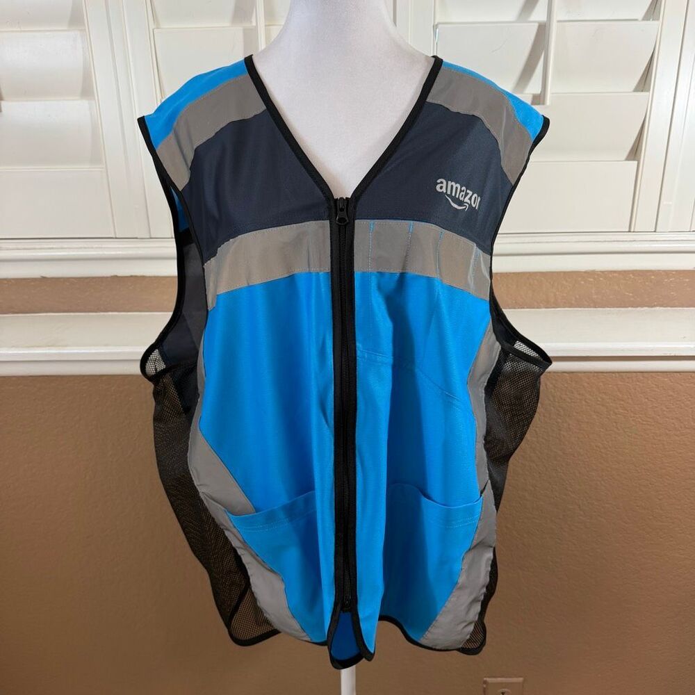 Amazon Official Employee Vest Delivery Driver Uniform Sz XXL Industrial Workwear